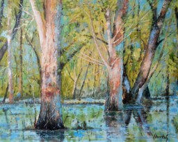 Lužní les  40x50